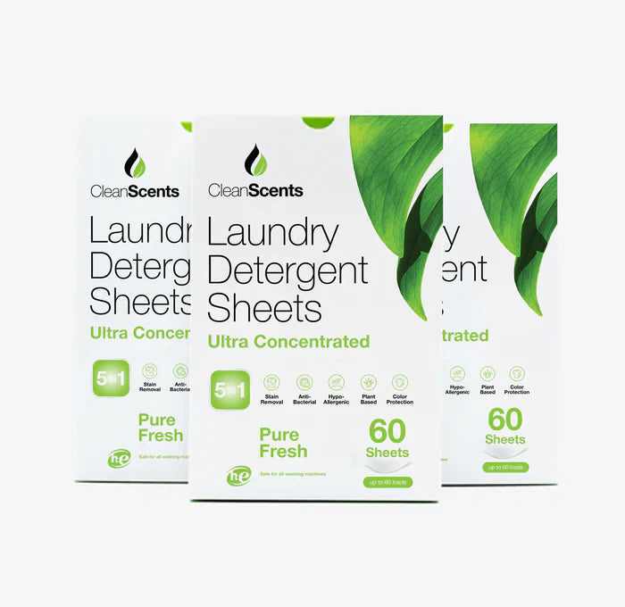 5in1 Pure Fresh Laundry Detergent Sheets