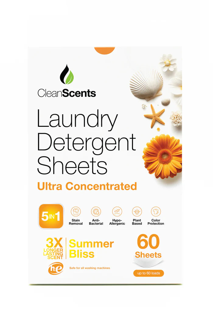 5in1 Summer Bliss Laundry Detergent Sheets