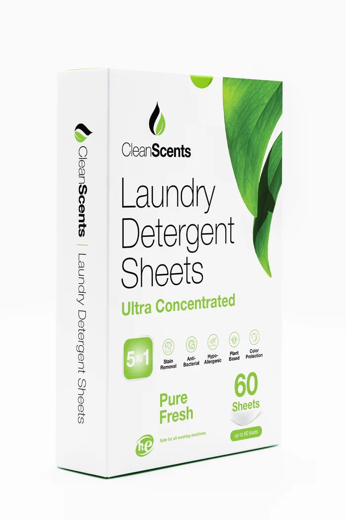 5in1 Pure Fresh Laundry Detergent Sheets