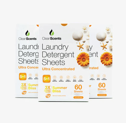 5in1 Summer Bliss Laundry Detergent Sheets