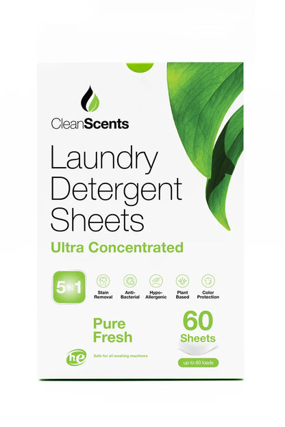 5in1 Pure Fresh Laundry Detergent Sheets