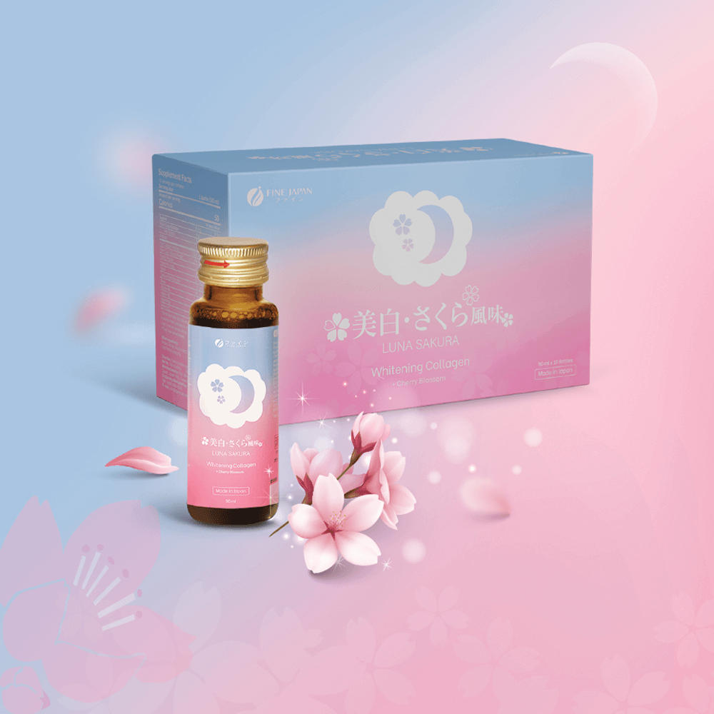 Luna Sakura Whitening Collagen Cherry Blossom