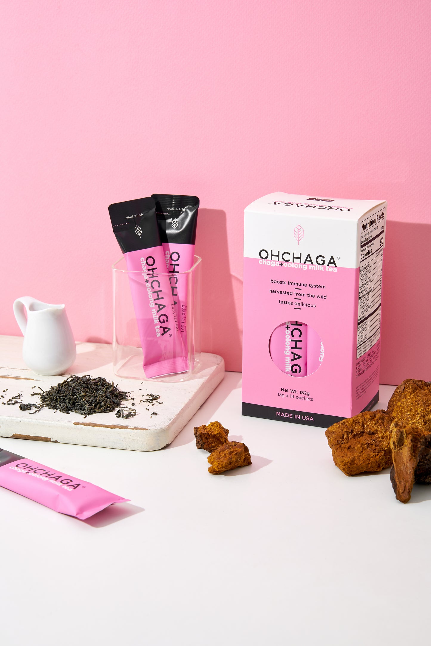 Chaga Oolong Milk Tea