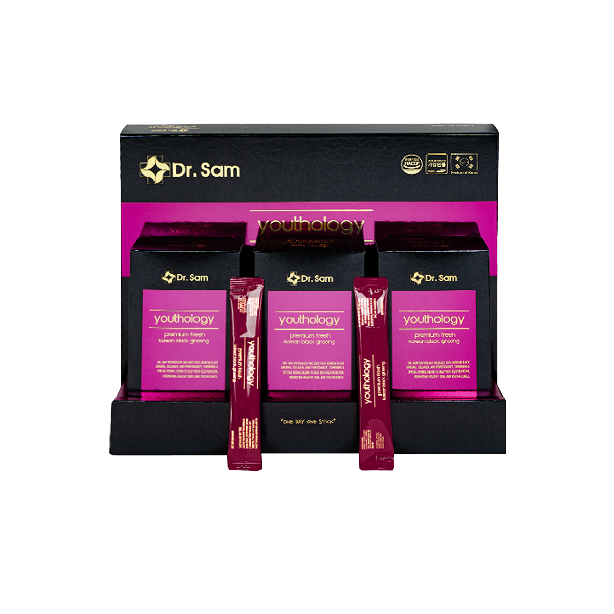 Premium Korean  Black Ginseng and Collagen